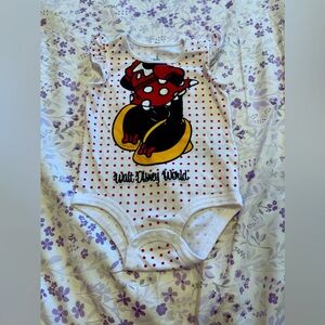 Disney Parks Minnie Mouse 3m onesie